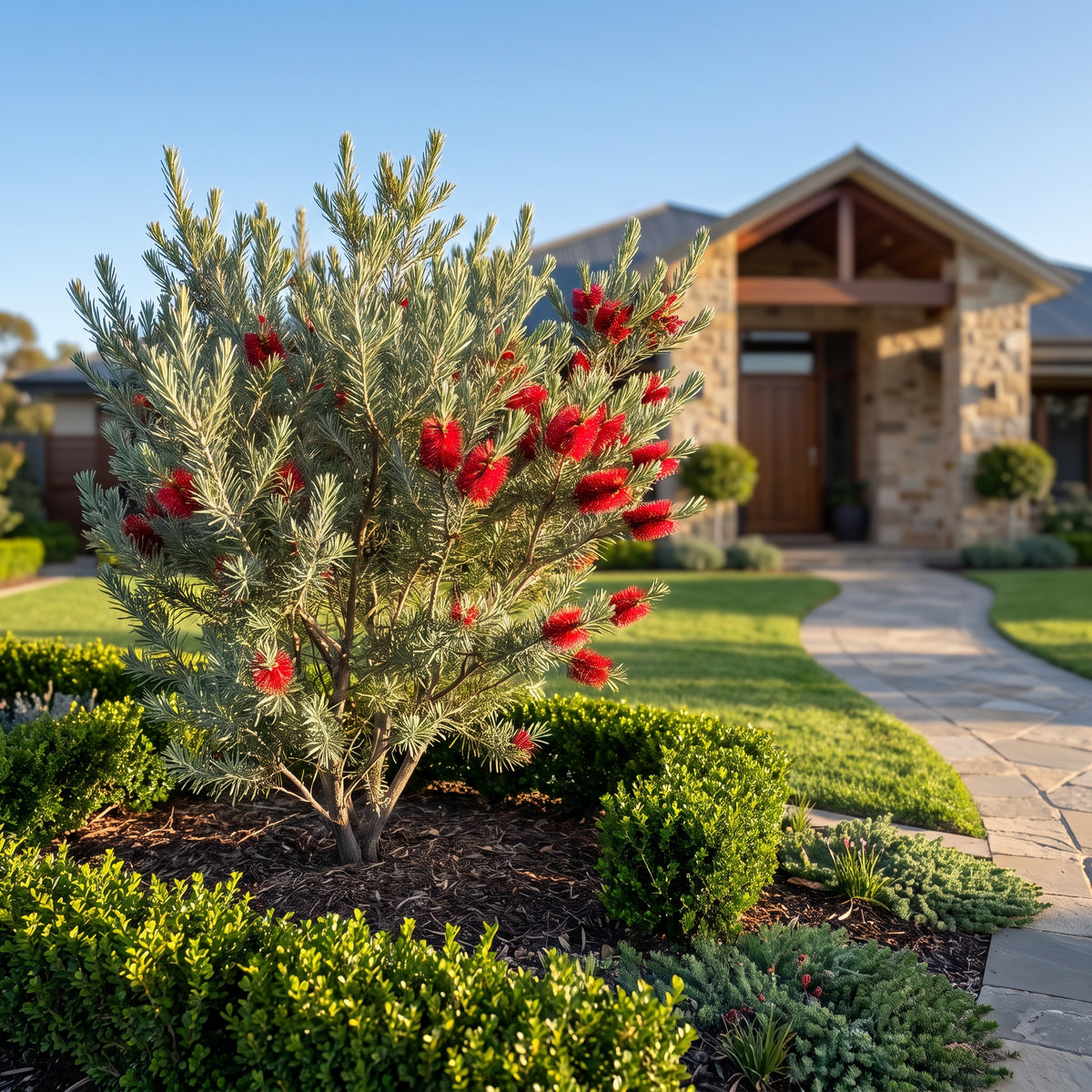 One-sided Bottlebrush