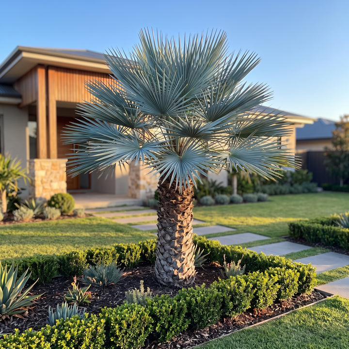 Blue Mediterranean Fan Palm