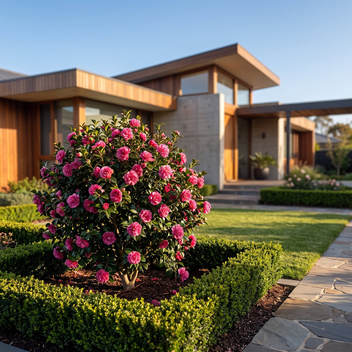 Camellia Sparkling Burgundy