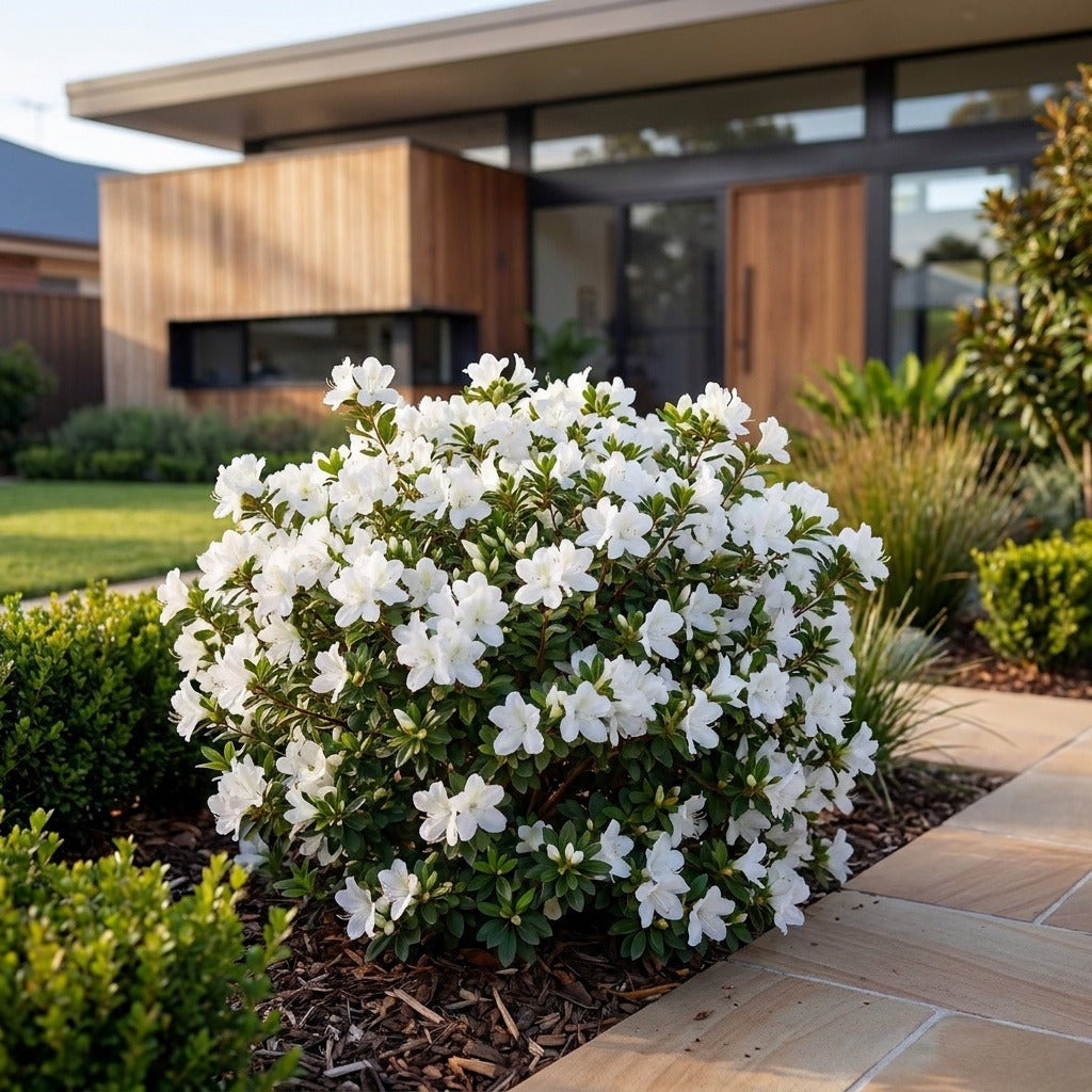 Alba Magnifica Azalea - Azalea indica 'Alba Magnifica'