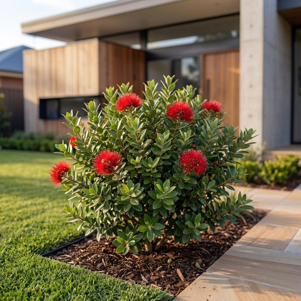 Dwarf NZ Christmas Bush - Metrosideros 'Little Ollie'