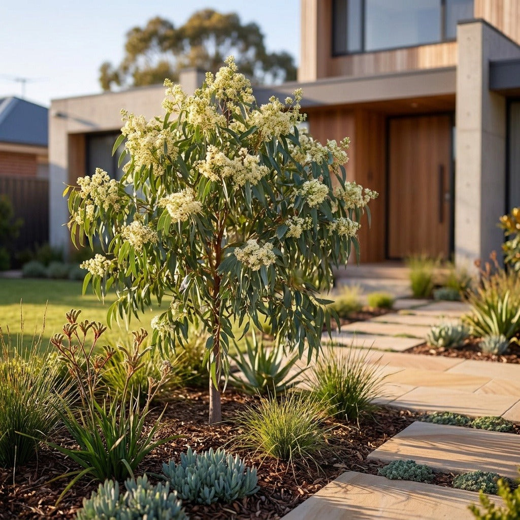 Eucalyptus olivacea ‘Summer Scentsation' - Eucalyptus olivacea