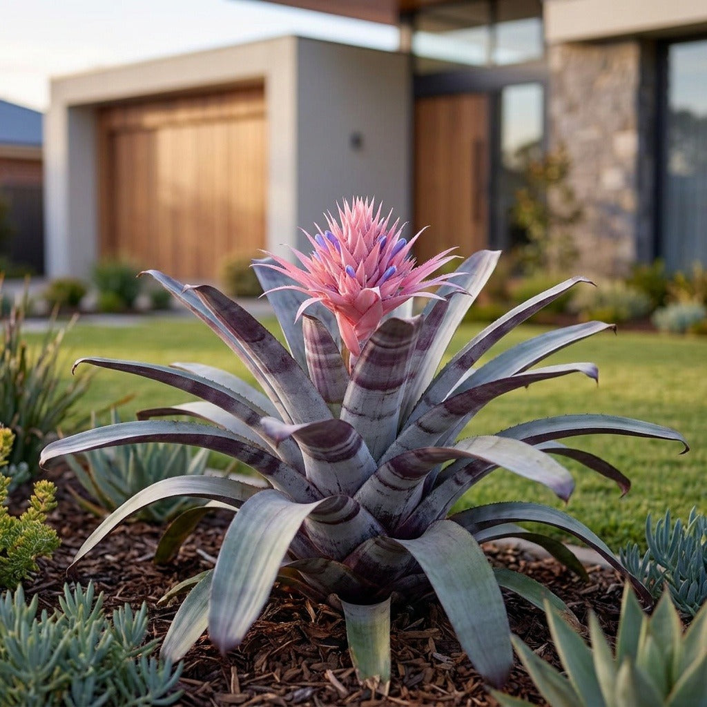 Giant Silver Plum Bromeliad