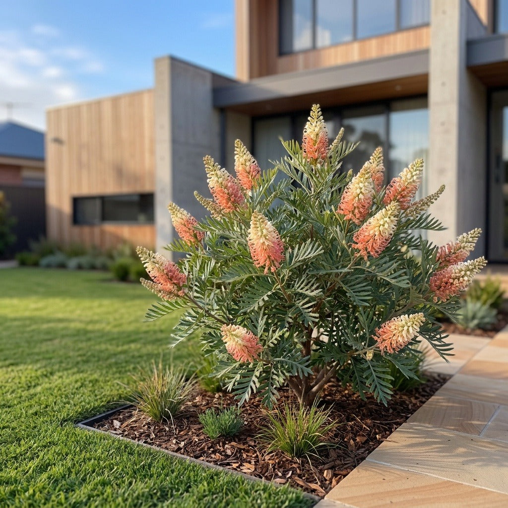 Grevillea Peaches and Cream - Grevillea 'Peaches and Cream'