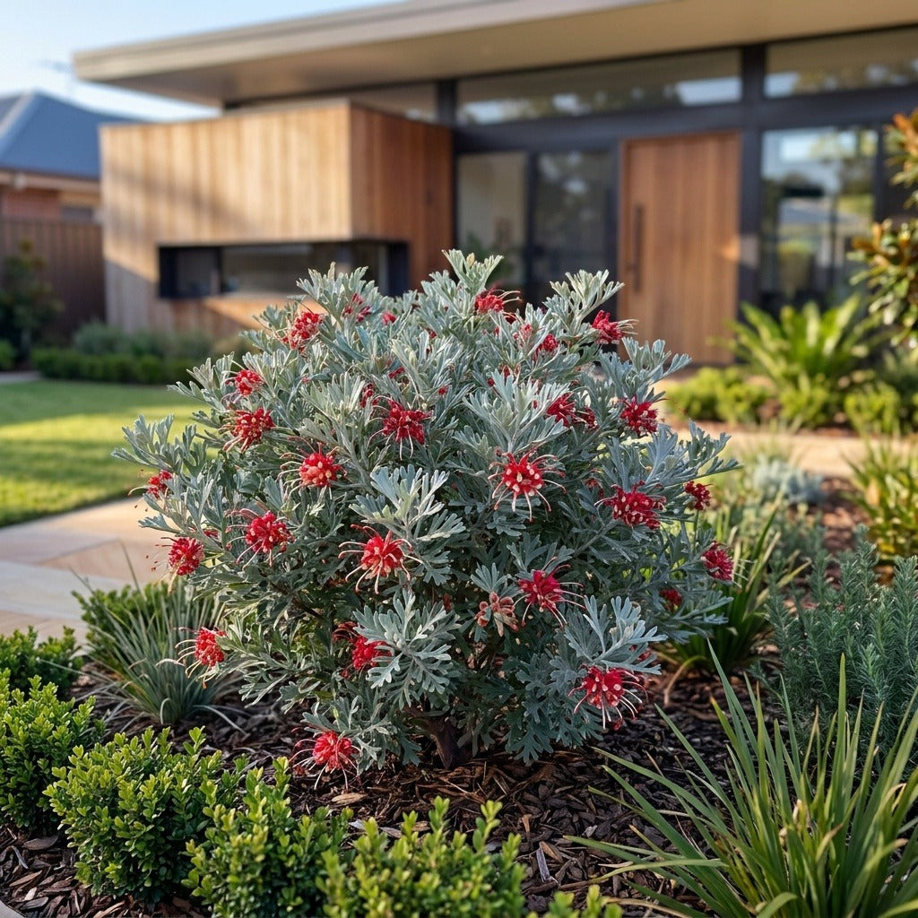 Grevillea Scarlet Moon - Grevillea 'Scarlet Moon'
