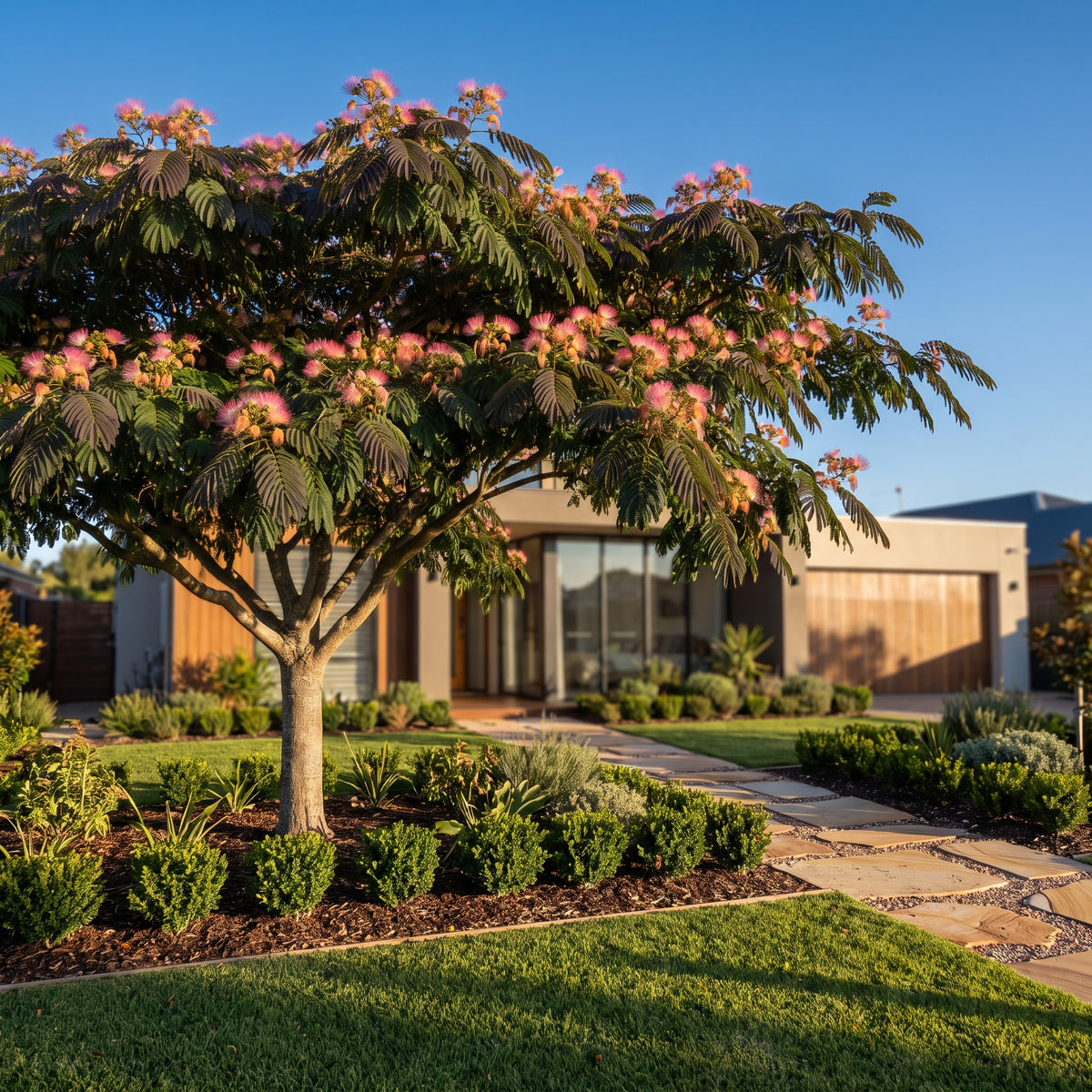 Pink Silk Tree