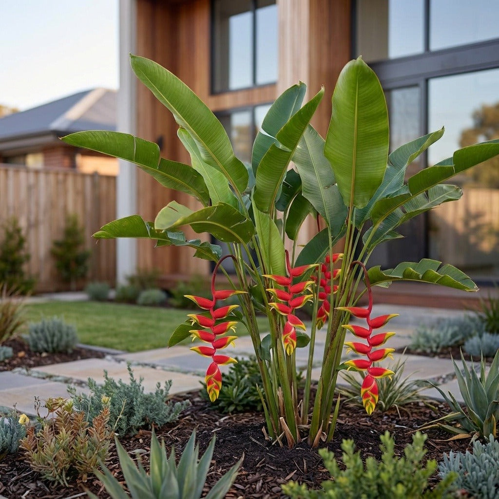 Heliconia pendula 'Bright Red' - Heliconia pendula