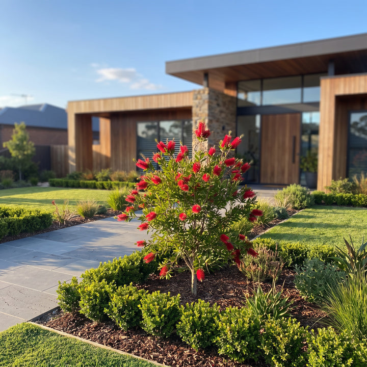 Crimson Bottlebrush