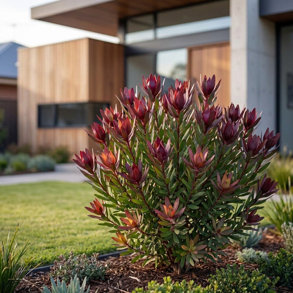 Leucadendron ‘Devils Blush’