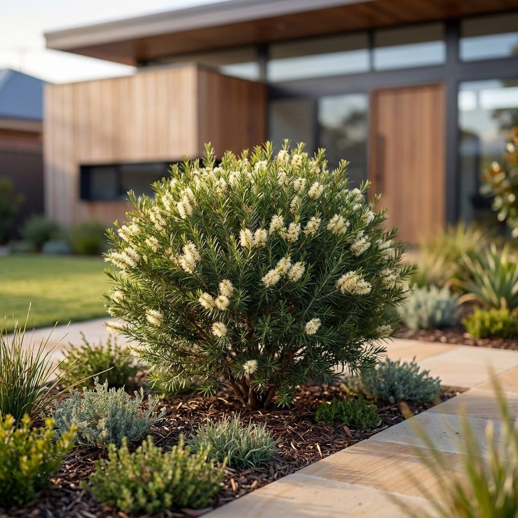 Melaleuca ‘Mini Quini’- Melaleuca armillaris dwarf selection