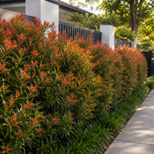 Copper Tops Midgen Berry - Austromyrtus 'Copper Tops' alternate plant image in an Australian garden setting