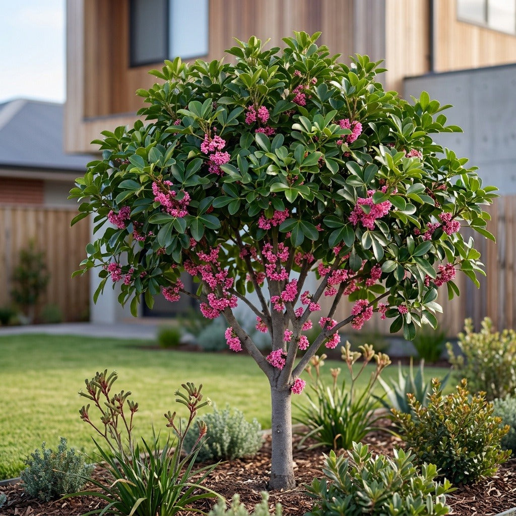 Pink Flowered Doughwood - Melicope elleryana