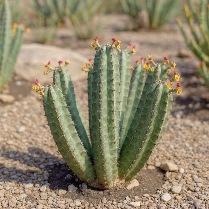 African Cathedral Cactus showing unique colour variation