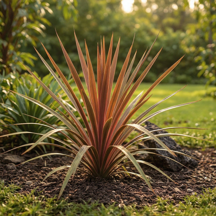 Choc Mint Cordyline plant showing evergreen impact