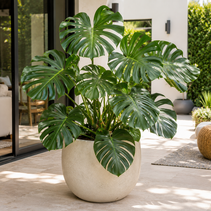 Evergreen Frangipani - Plumeria pudica in an Australian garden setting