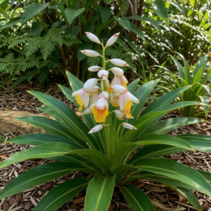 False Cardamom plant showing fragrant foliage