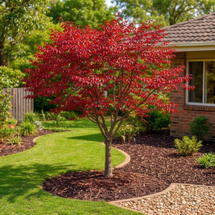 Japanese Elm plant showing balanced, architectural canopy over time