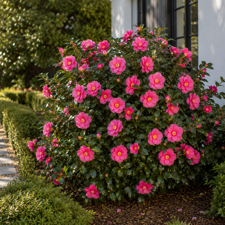 Camellia sasanqua Plantation Pink