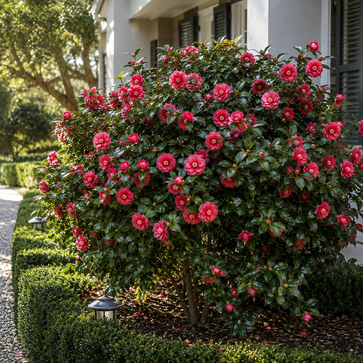 Camellia japonica Roger Hall