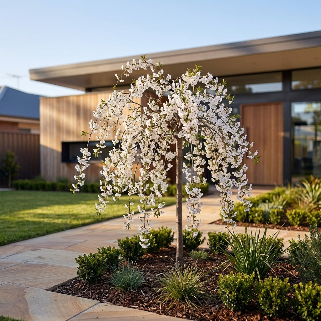 Prunus ‘Snow Fountain’ - Prunus Snofozam