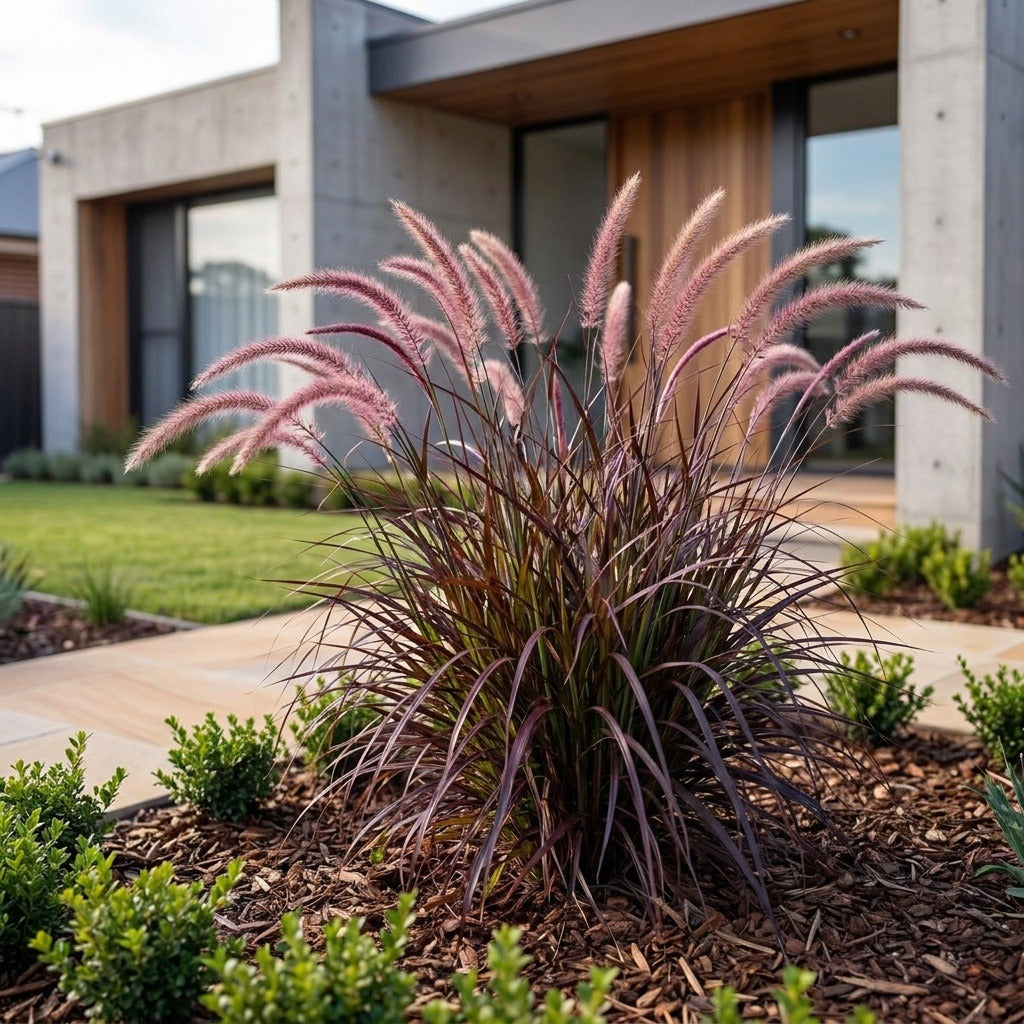 Purple Fountain Grass