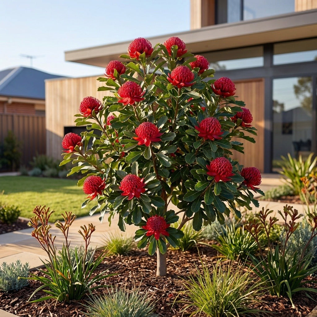 Queensland Waratah Tree - Alloxylon flammeum