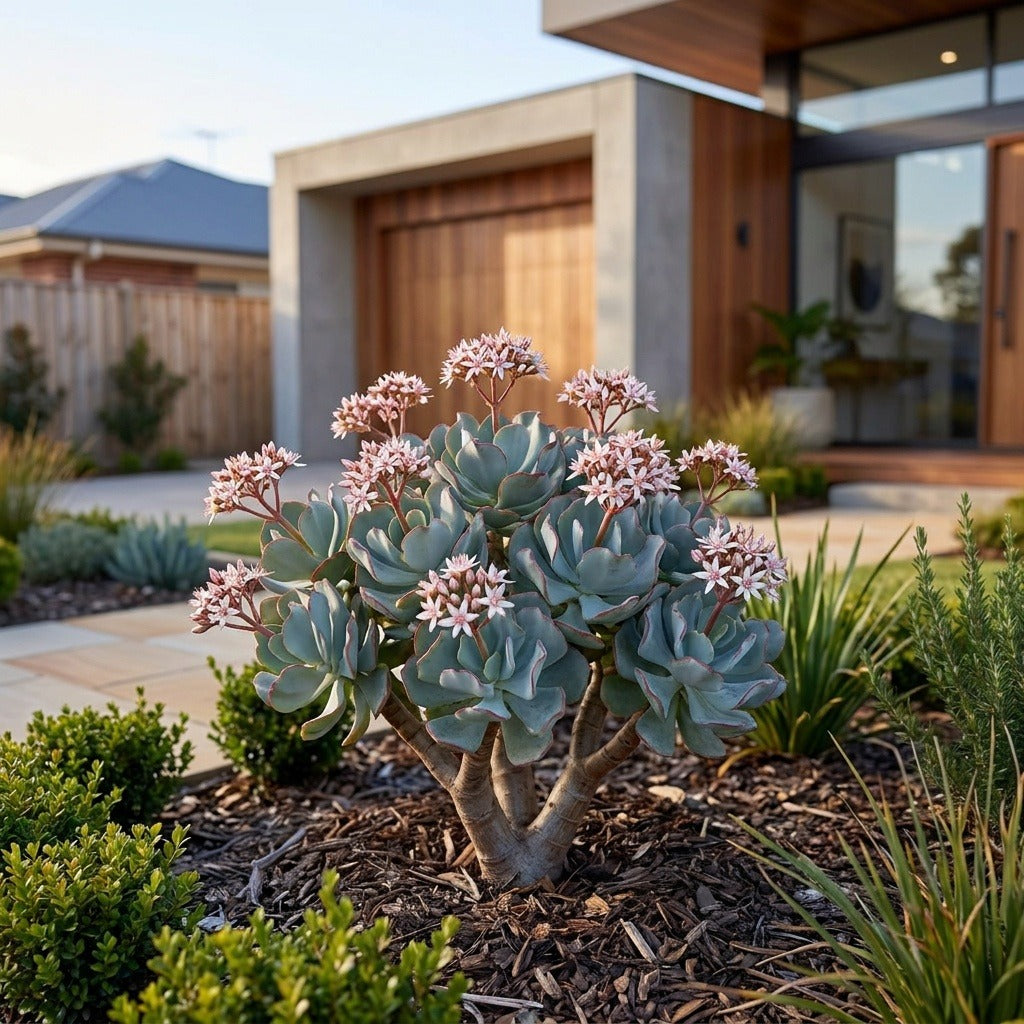 Ripple Jade - Crassula arborescens undulatifolia