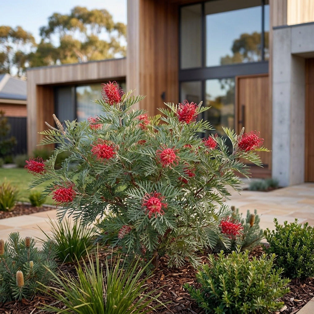 Robyn Gordon Grevillea - Grevillea bipinnatifida x banksii 'Robyn Gordon'