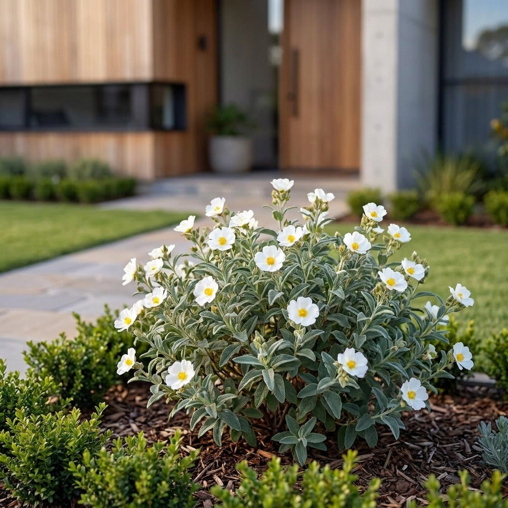 Sageleaf Rock Rose - Cistus salviifolius