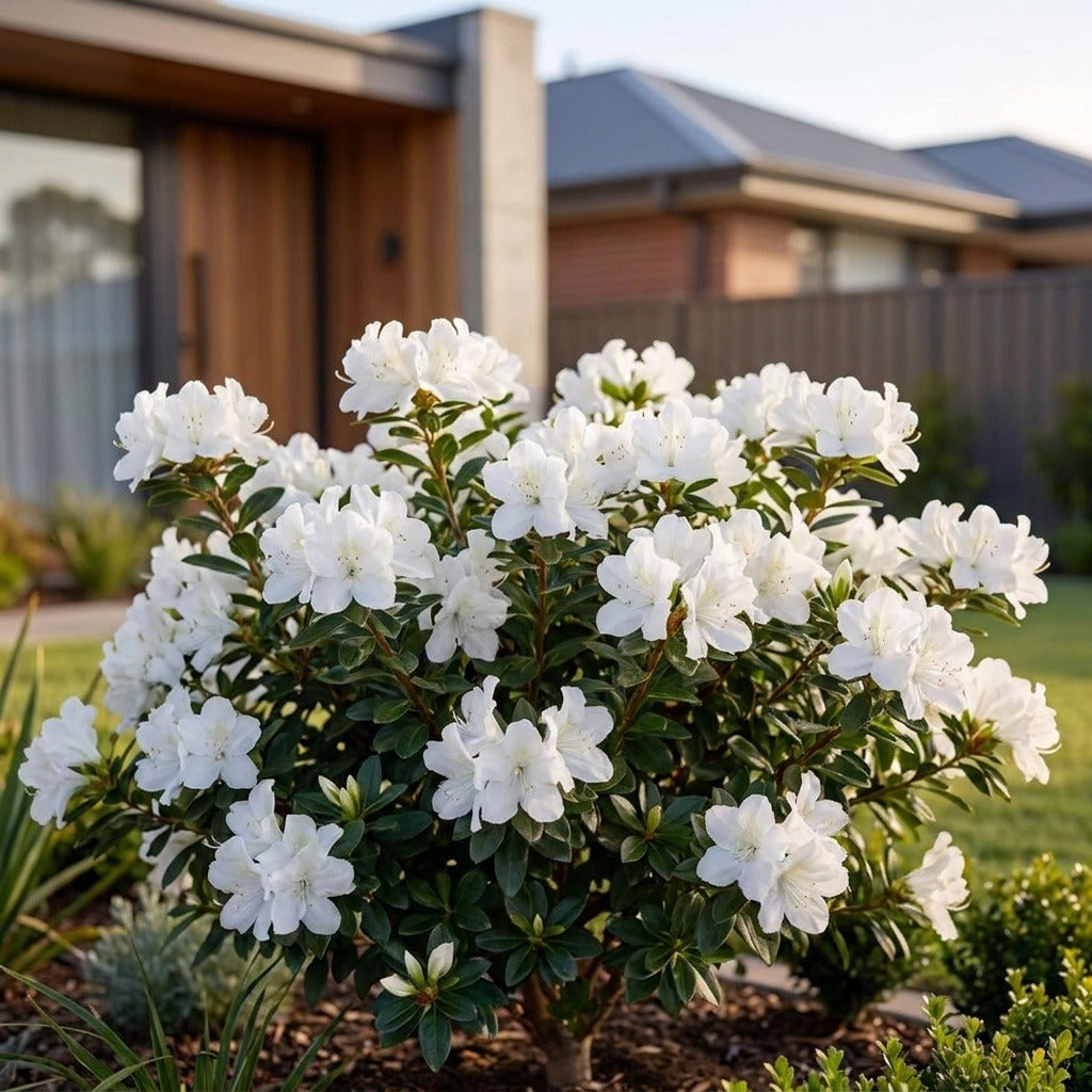 White Bouquet Azalea - Azalea indica 'White Bouquet'