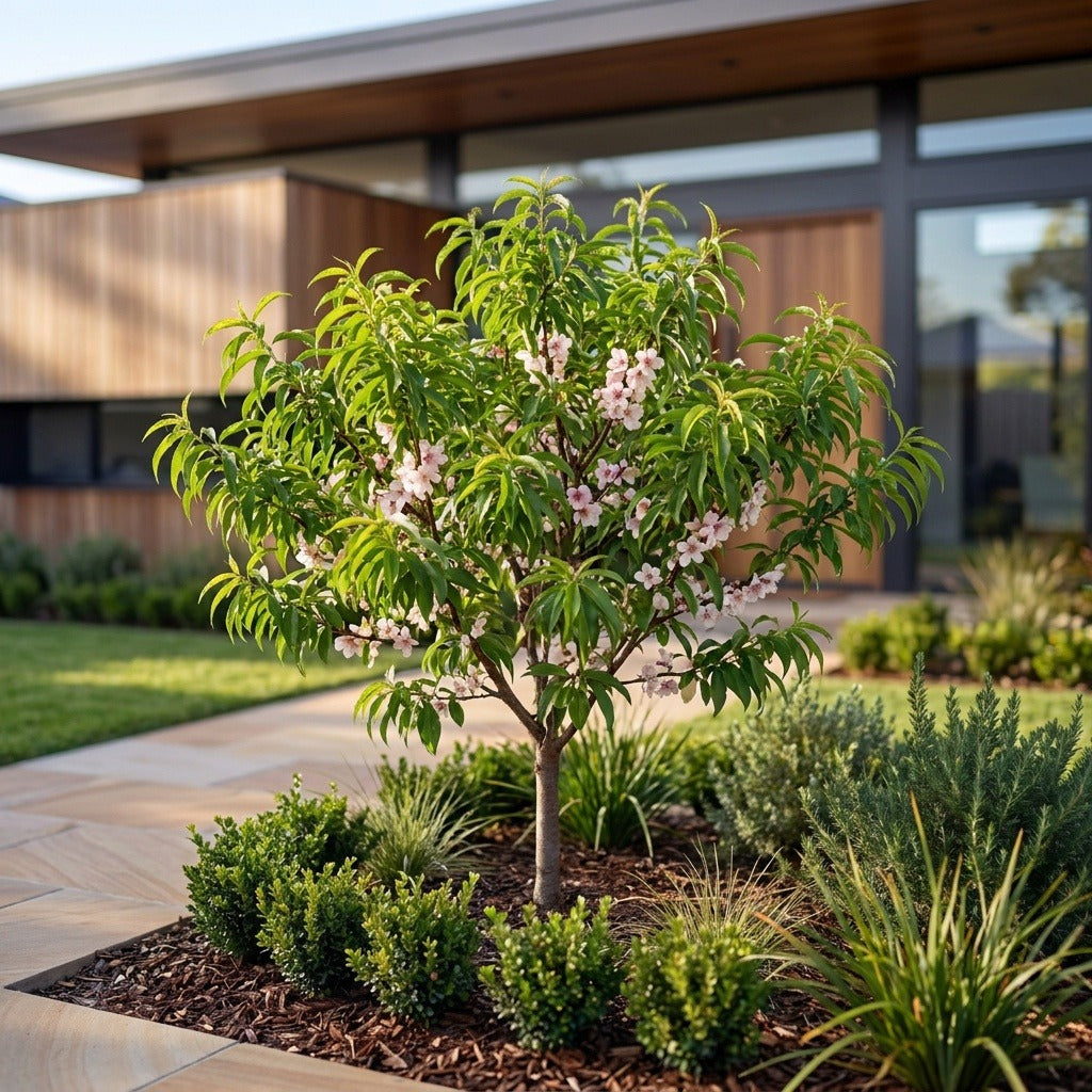 White Opal Peach Tree - Prunus persica 'White Opal'