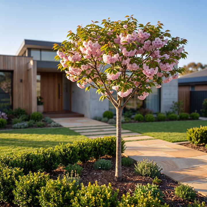 Pink Flowering Cherry